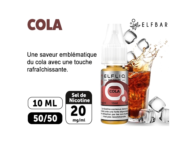 ELFLIQ  COLA 10ML 20MG