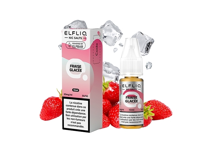 ELFLIQ FRAISE GLACEE 10ML 20MG