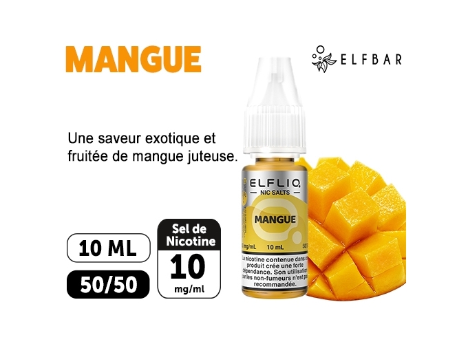ELFLIQ  MANGUE  10ML 10MG