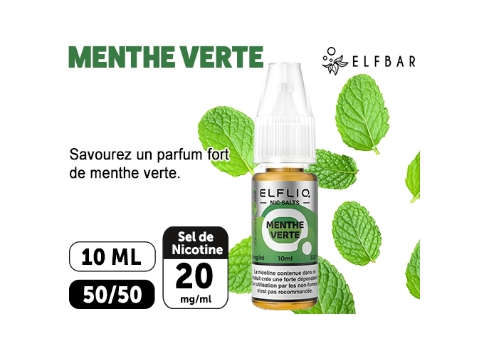 ELFLIQ  MENTHE VERTE 10ML 20MG