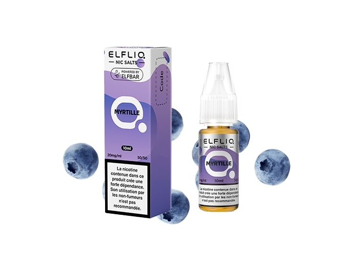 ELFLIQ  MYRTILLE  10ML 20MG