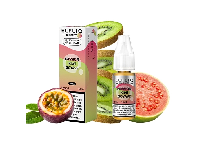 ELFLIQ  PASSION KIWI GOYAVE  10ML 10MG