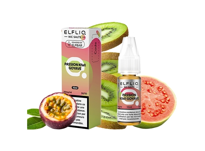 ELFLIQ  PASSION KIWI GOYAVE  10ML 20MG