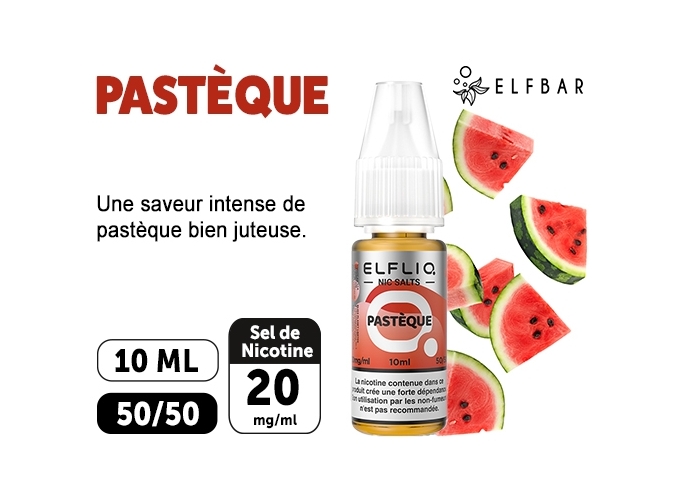 ELFLIQ  PASTEQUE   10ML 20MG