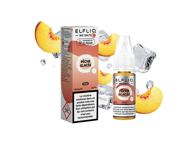 ELFLIQ  PECHE GLACÉE 10ML 20MG