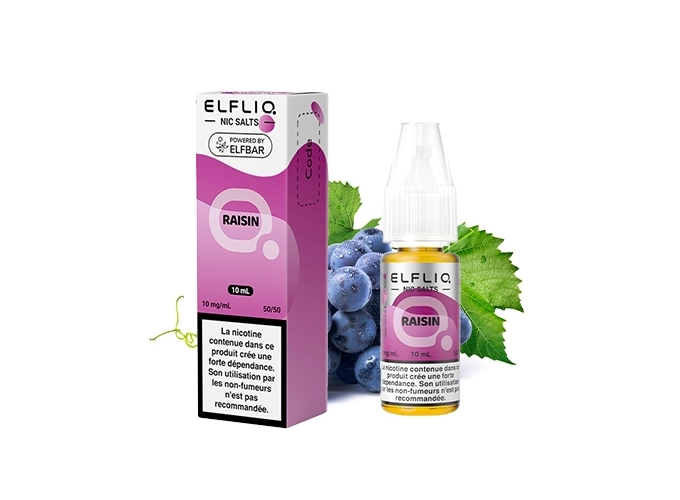 ELFLIQ  RAISIN  10ML 10MG