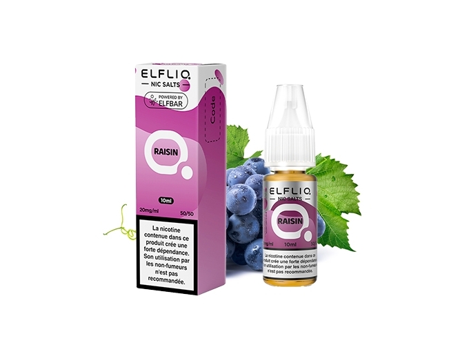 ELFLIQ  RAISIN  10ML 20MG