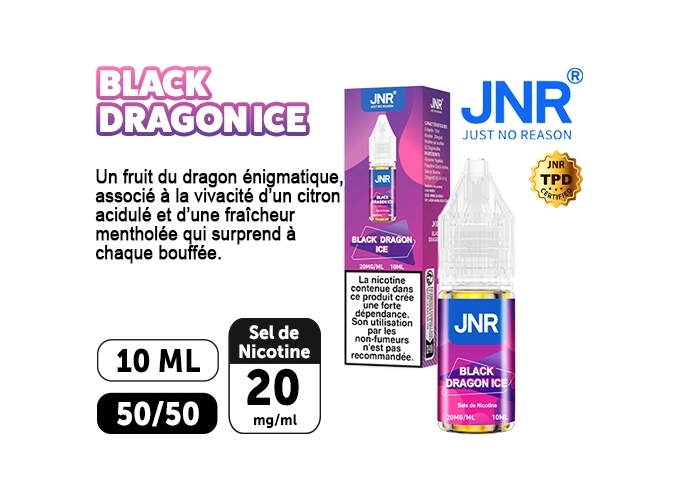 ELIQUIDE 10 ML JNR BLACK DRAGON ICE  20 MG