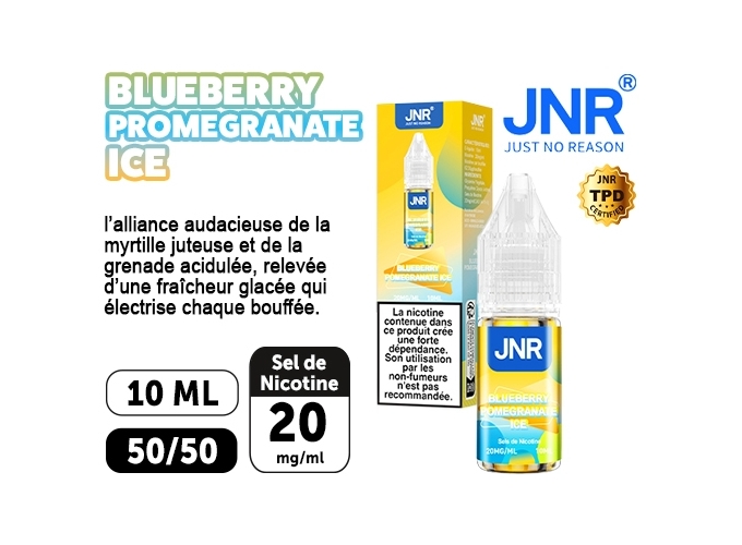 ELIQUIDE 10 ML JNR BLUEBERRY POMEGRANATE ICE 20 MG