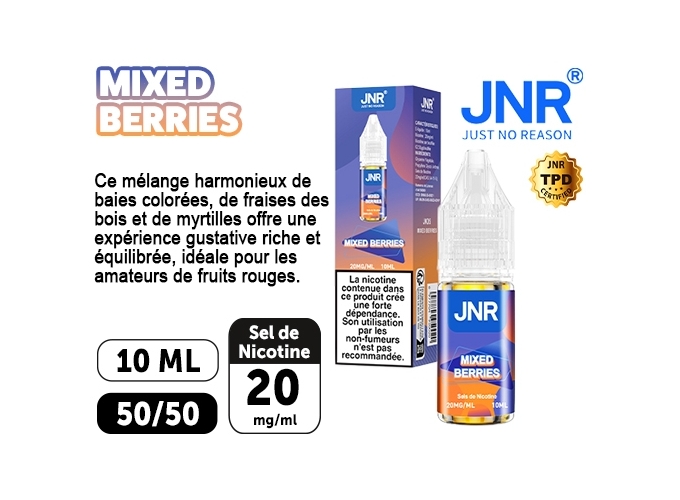 ELIQUIDE 10 ML JNR MIXED BERRY 20 MG
