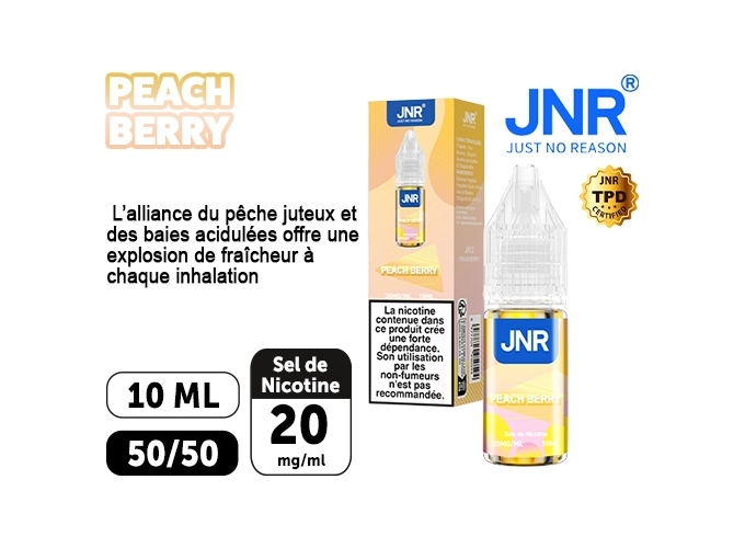 ELIQUIDE 10 ML JNR PEACH BERRY 20 MG