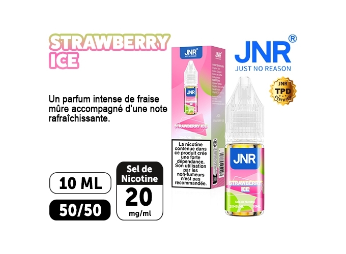 ELIQUIDE 10 ML JNR STRAWBERRY ICE 20 MG
