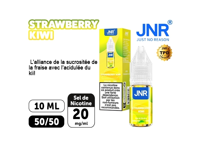 ELIQUIDE 10 ML JNR STRAWBERRY KIWI 20 MG