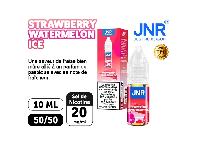 ELIQUIDE 10 ML JNR STRAWBERRY WATERMELON ICE 20 MG