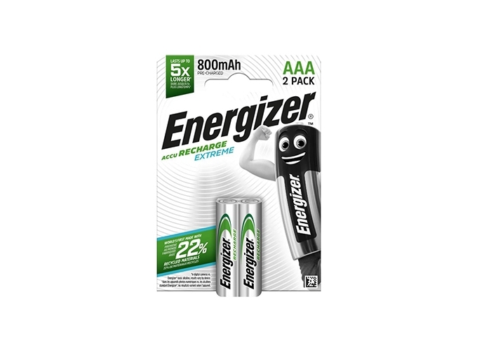 ENERGIZER BLIST. 2 ACCUS R3-AAA NiMH 800 mAh (12)