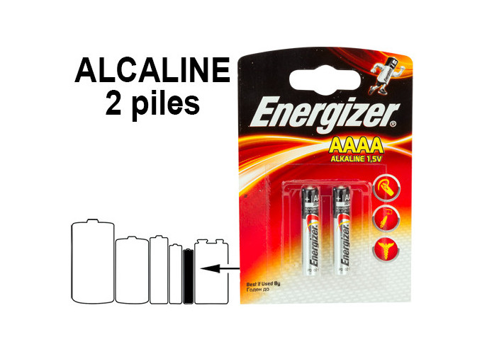 ENERGIZER BLIST. 2 ALCAL AAAA 1LR61 E96 1.5V (1)