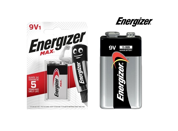 ENERGIZER BLIST. 6LR61 ALCALINE POWER 9 VOLTS (12)