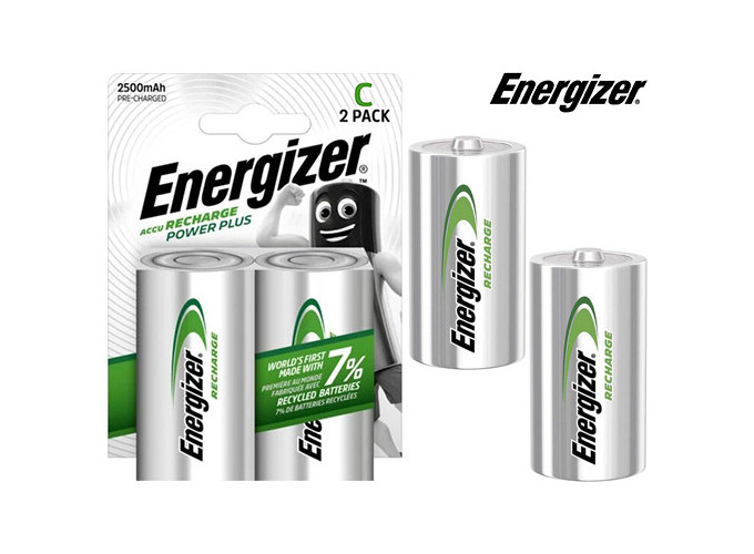ENERGIZER BLISTER 2 ACCUS R14 NiMH 2500 mAh (6)