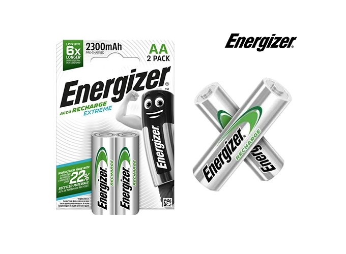 ENERGIZER BLISTER 2 ACCUS R6 NiMH 2300 mAh (12)