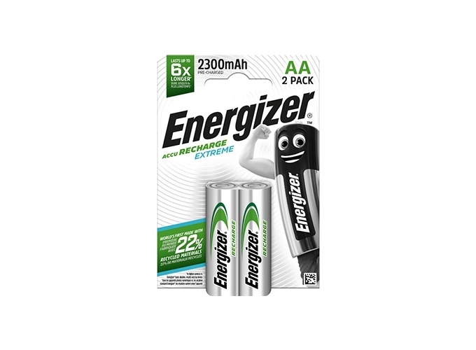 ENERGIZER BLISTER 2 ACCUS R6 NiMH 2300 mAh (12)