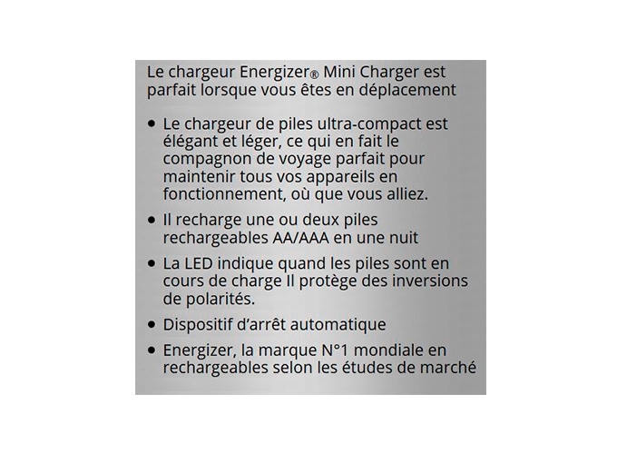 ENERGIZER CHAR 13H R6 R3   2 R6 NiMH 2000 mAh