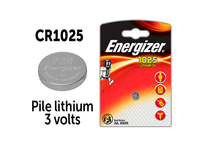 ENERGIZER * CR1025 PILE LITHIUM 3V (10)