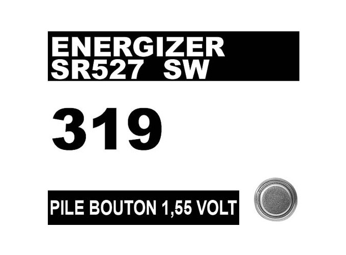 ENERGIZER PILE 319 SR64 1,5V (10)