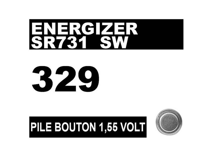 ENERGIZER PILE 329 1,55V (10)