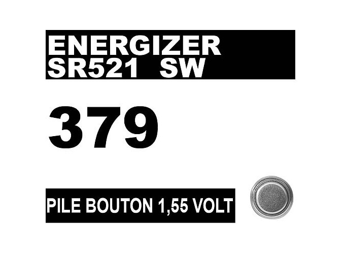 ENERGIZER PILE 379 SR63 1,5V (10)