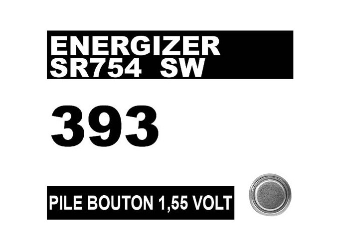 ENERGIZER PILE 393 SR48 1,5V (10)