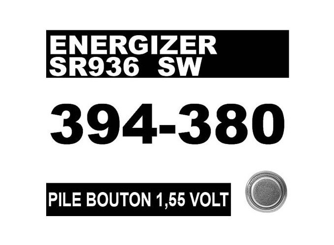 ENERGIZER PILE 394 SR45 1,5V (10)