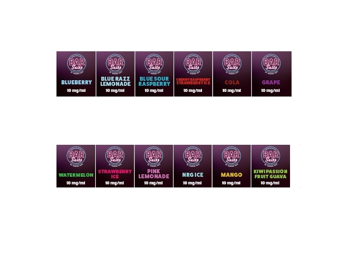 ETIQUETTES BAR SALT AVANT ARRIERE VAMPIRE VAP