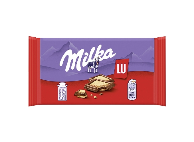 ETUI CHOCO MILKA LU POCKET 35g  (BTE.20)