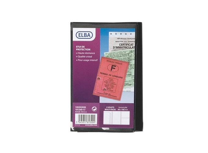 ETUI MULTI-PAPIERS VOITUR 95x145mm PVC 30 100e (5)