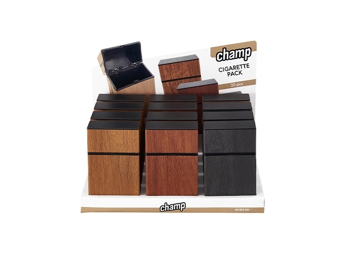 ETUI PAQ 20 CIGARETTES WOODEN (PR.12)