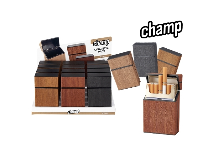 ETUI PAQ 20 CIGARETTES WOODEN (PR.12)