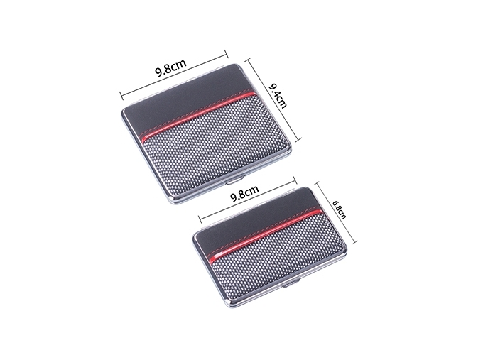 ETUI PAQ CIGARETTES 2 SIZES RED LINE  (PR.12)