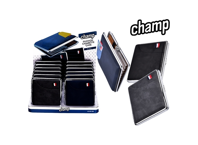 ETUI PAQ CIGARETTES CHAMP LABEL (PR.12)