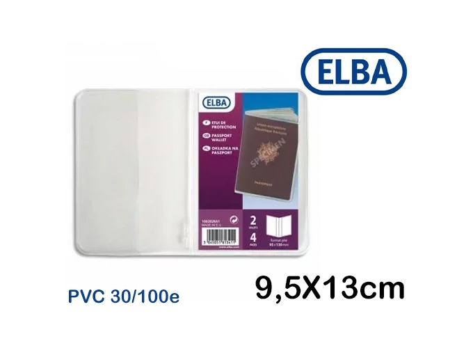 ETUI PASSEPORT 95x130 mm PVC 30 100eme (10)