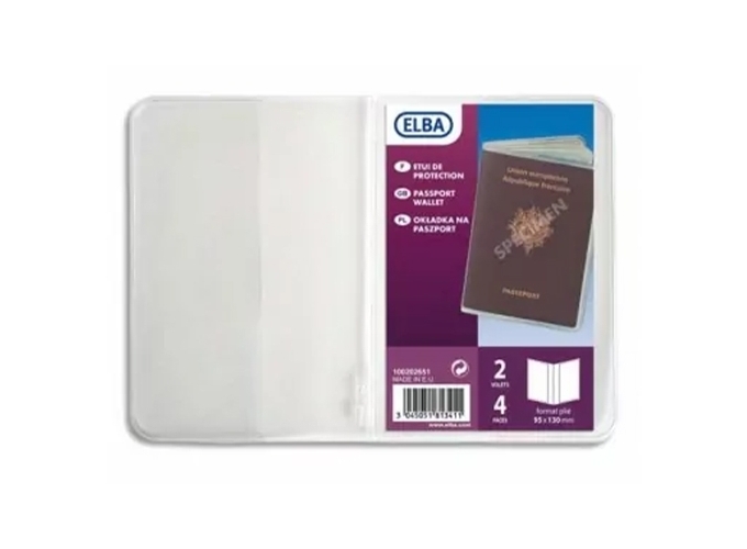ETUI PASSEPORT 95x130 mm PVC 30 100eme (10)