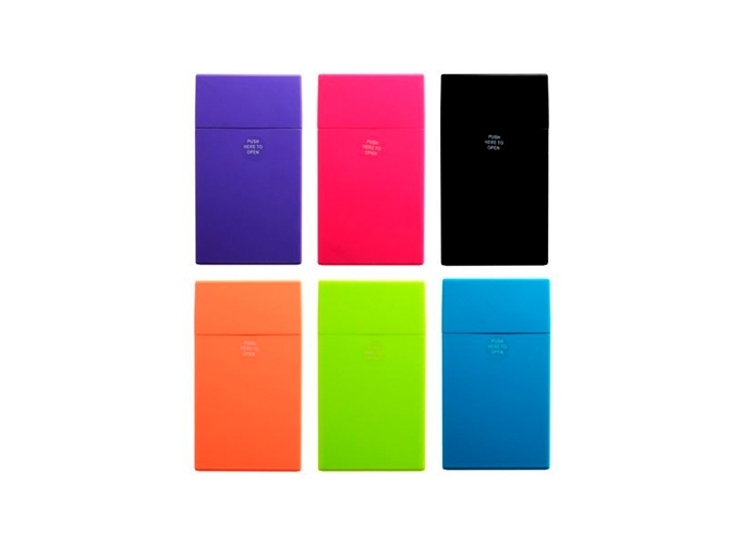 ETUI PLAST. METALLISE PAQ 20 CIGAR. 100S   (PR12)