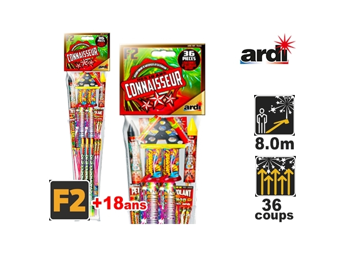 EUROPEAN CONNAISSEUR  SACHET 36 PIECES ASS.F2 (1)