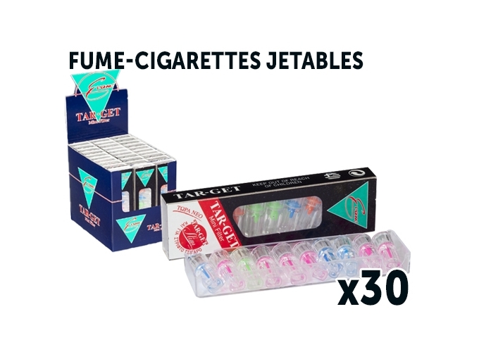 EVANS ETUI 10  FUME-CIGARETTES JETABLES  (x30)