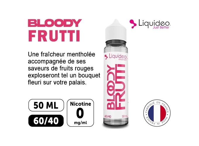 EVOLUTION LIQUIDEO BLOODY FRUTTI 50 ML