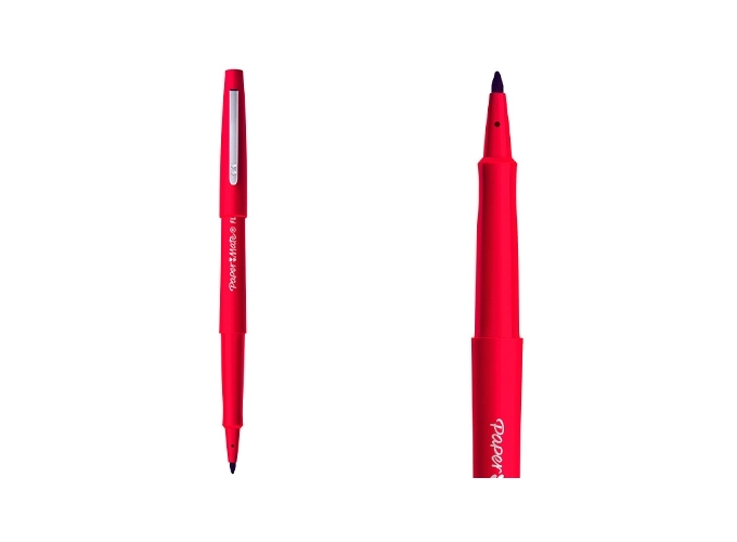 FEUTRE FLAIR ORIGINAL (NYLON) ROUGE (BTE.12)