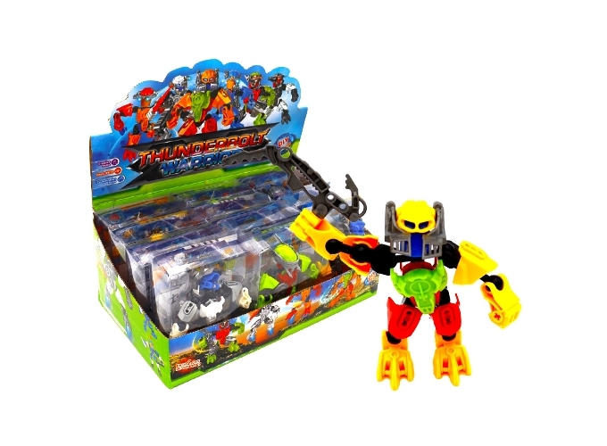 FIGURINE ROBOT 12cm 6 ASS. (PR.12)