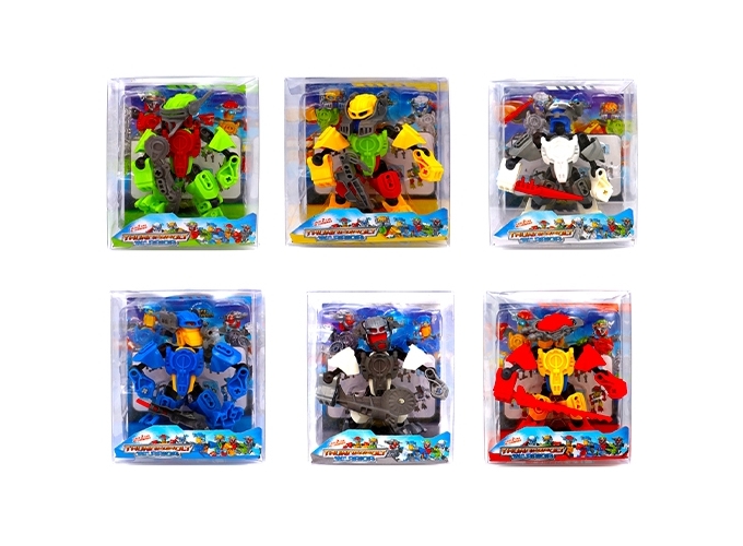 FIGURINE ROBOT 12cm 6 ASS. (PR.12)