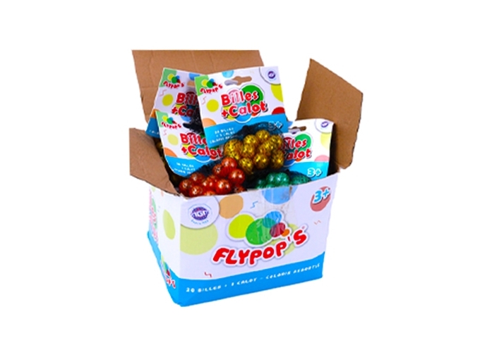 FILET 20 BILLES   1 CALOT NACREES (PRES. DE 24)