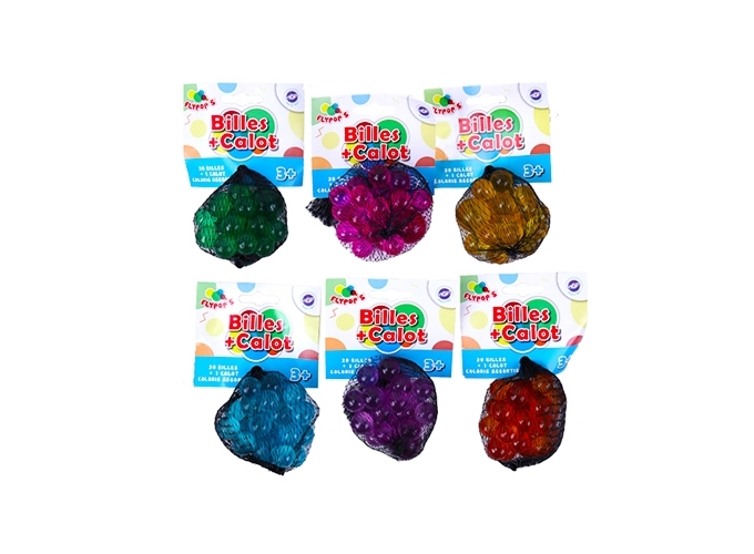 FILET 20 BILLES   1 CALOT UNIS (PRES. DE 24)