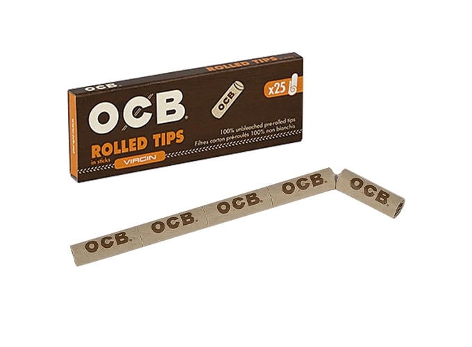 FILTRE OCB VIRGIN CART. PRE-ROULE NON BLANCHI (20)